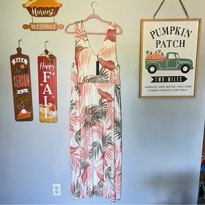 Tahari Floral Maxi Dress